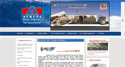 Desktop Screenshot of haliyikamaavrupa.com