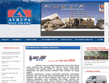 Tablet Screenshot of haliyikamaavrupa.com